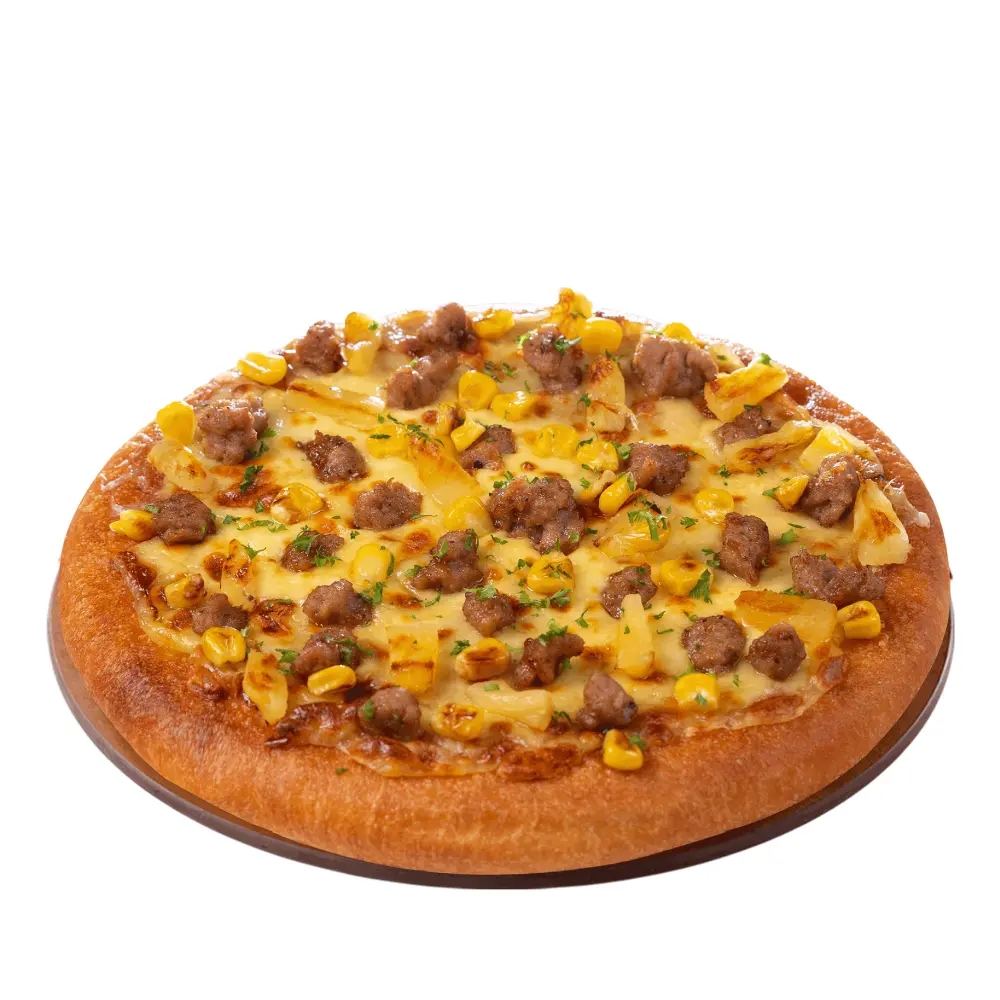 Beef & Corn Pizza