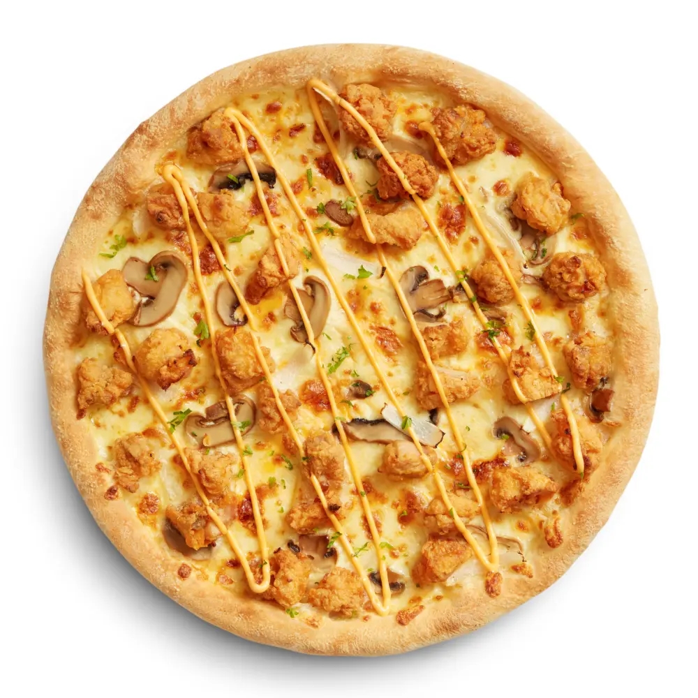 Cheesy Chicken Pizza