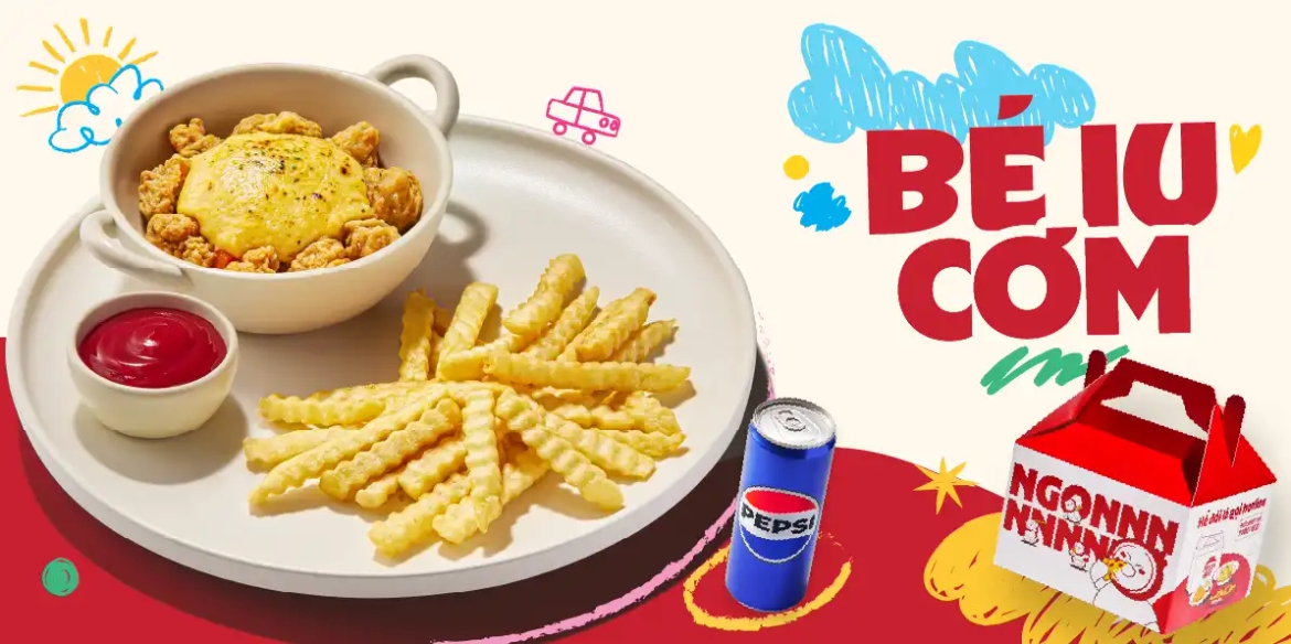 BÉ IU CƠM