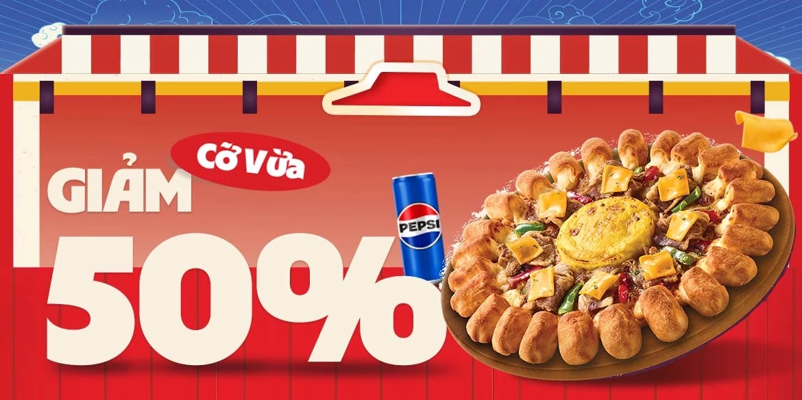 Giá dùng thử Pizza Mới (Cỡ Vừa)