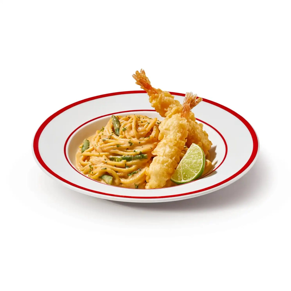 Deluxe Shrimp Tempura Pasta