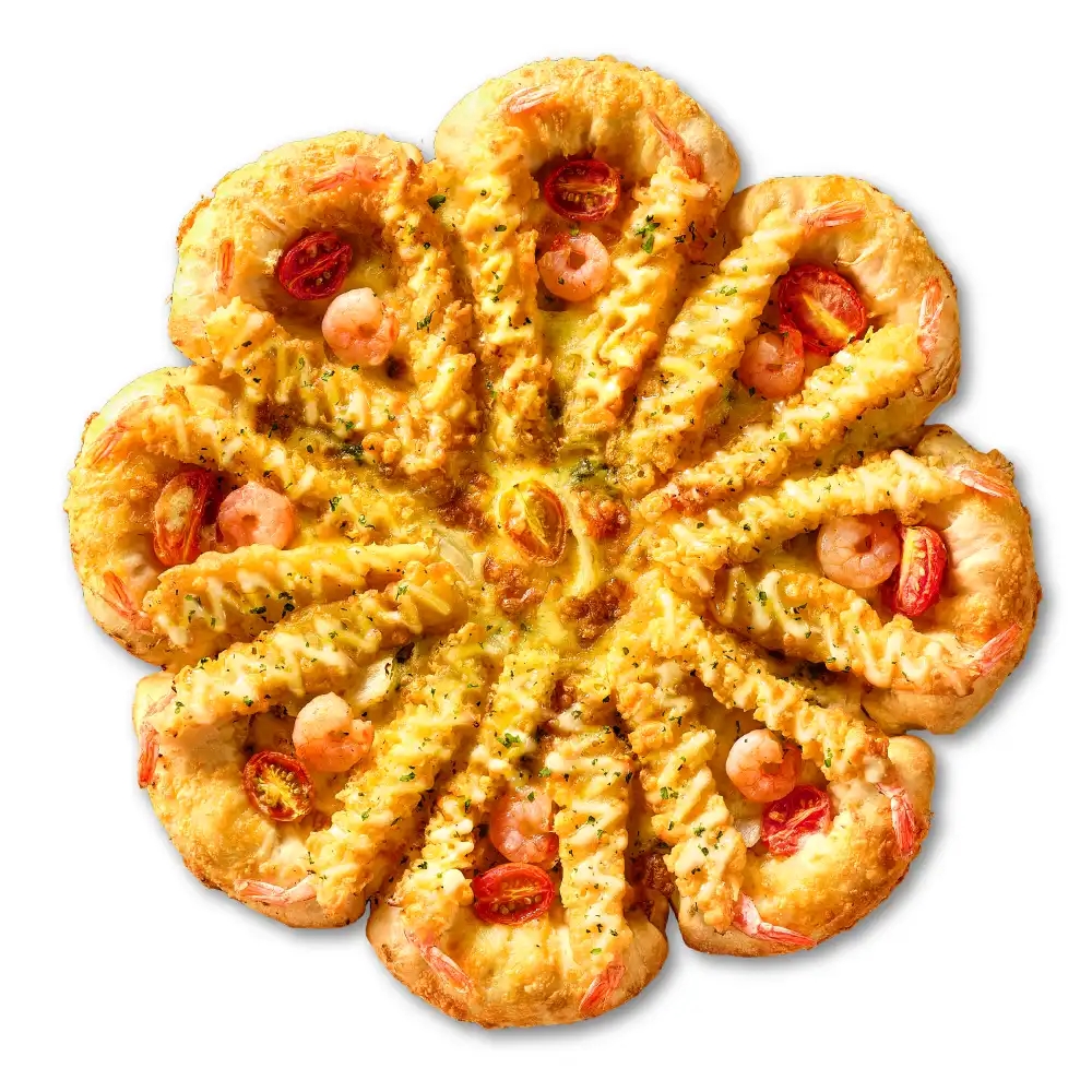 Double Topping Super Tempura Pizza