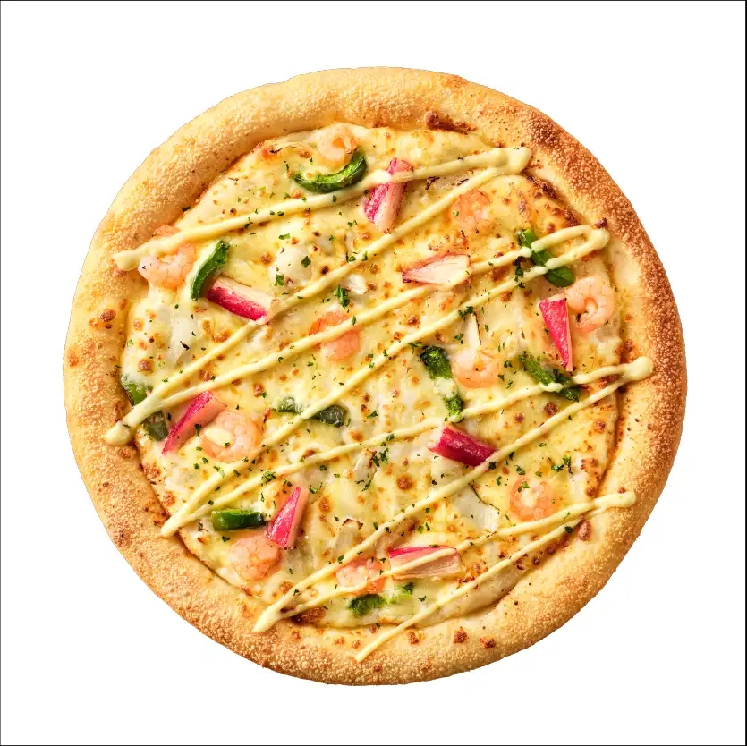 Mixed Seafood Mayo Pizza