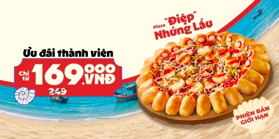 Pizza “Điệp” Nhúng Lẩu