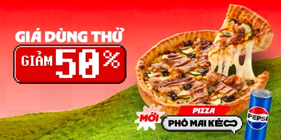 Giá Dùng Thử Pizza Kỷ Niệm 20 Năm